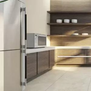 손잡이 커버 붙박이장 냉장고 전자레인지 오염방지 덮개 커버 2p