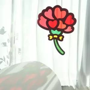 키트 대왕 썬캐처 셀로판지 장식 카네이션 만들기 어버이날 재료 미술활동 스승의날