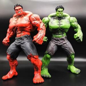 26cm 마블 어벤저 스 슈퍼 히어로 레드 헐크 액션 피규어 Pvc Collectible Model Toys 졸업 생일 선물