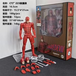 마펙스 데어디블 액션 피규어 223 SHF KO 버전 PVC 스태츄 코믹 컬렉션 스파이더맨 테마 선물 장난감 15세