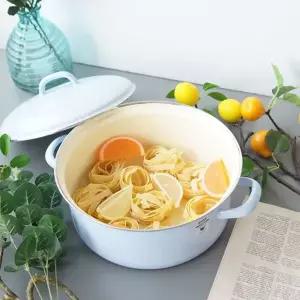 법랑 오스트리아 RIESS 리엔츠 법랑 냄비 터키쉬 대 24cm