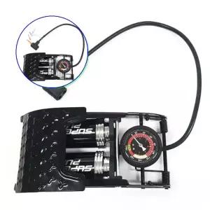 쌍문상회 발펌프 자전거공기 튜브바람 휴대용 타이어 강력 더블실린더