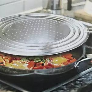 프라이팬 스텐 덮개 프라이캡 스테인리스덮개