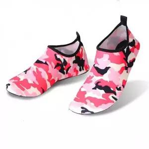 [셀러에이드]아쿠아슈즈 핑크 255mm 워터슈즈 샌들 비치슈즈 바다 계곡 물놀이