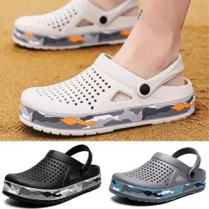 [셀러에이드]남성 여름 아쿠아 샌들 슬리퍼 사무실 물놀이 슈즈 쪼리 샌달