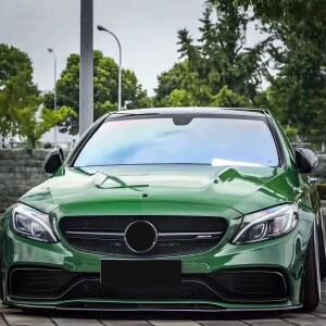 프론트 그릴 범퍼 그리드 액세서리 튜닝 바디 키트 AMG 메르세데스 벤츠 C 클래스 W205 2014-2018 용