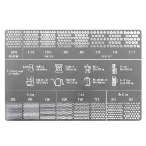 커피로스터기 가루 커피 3cm 소형 스틸 어버전 굵기 시트 그라인딩 8 5x5