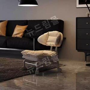 바퀴달린 신발갈이 의자 시트 도르래 범용 다기능 로우 원형 달린 바퀴