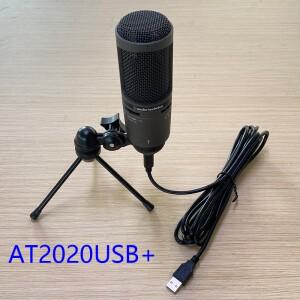 Audio Technica AT2020USB+ 콘덴서 마이크 USB 라이브 노래 녹음용 모바일 팟캐스팅