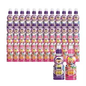 뽀로로 주스 음료수 복숭아맛 블루베리맛 235ml 각 24개 GST