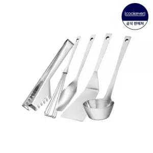쿡에버 스텐 조리도구 집들이 선물 쿠치나레 키친툴 5종 세트
