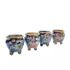 [셀러에이드]9x10cm 식물 인테리어 화분 미니 화분 실내 플랜터 화분용기 작은