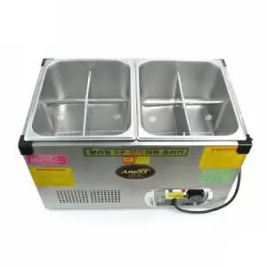 [SB수빈스토어] 분리형 2구 전기어묵조리기 포장마차 어묵기계 업소용중탕기