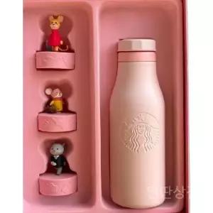 실리콘물병 355ml 생수병 캠핑 여행 운동 휴대용 핑크 병 산호 등산 러닝 텀블러