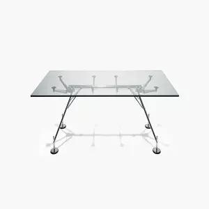 [Tecno][무케/공식수입] 테크노Tecno_노모스테이블 NOMOS TABLE (이태리 유리 상판) 1600x800