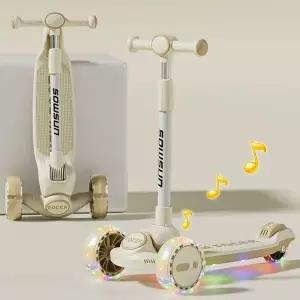 세발킥보드 접이식 삼륜 퀵보드 휴대용 좁은 바퀴 씽씽이