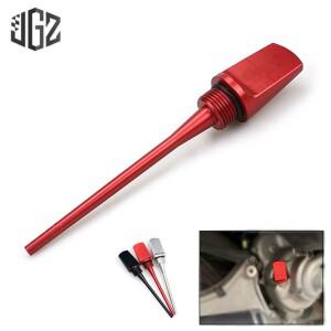 바이크 오토바이 딥스틱 CNC 알루미늄 오일 드레인 나사 캡 플러그 커버  Piaggio Beverly 250 300 125 MP3