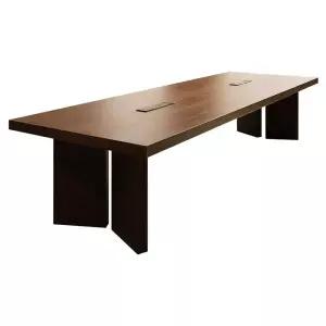 대형 회의테이블 원목 사무실 미팅 다이닝 사무용 카페 휴게실