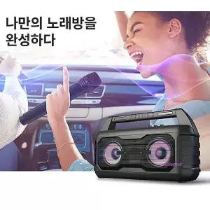 앰프 블루투스 충전식 엠프 미니 야외 이동식 스피커 마이크 노래방 매장 유선 가정용 무선cde895