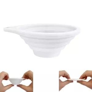 포켓 스트레이너 눈에 띄지 않는 신장 결석 체 [1팩] 접이식 컴팩트 4 소변 스테인리스 스틸 미세 메쉬