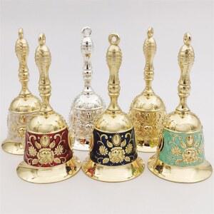 레트로 메탈 유럽 스타일 핸드 알람 크리스마스 바람 공예 장식 수공예