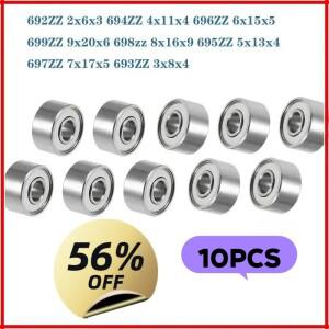 10개 베어링 692zz 3x8x4 미니 소형어처 전기 전동 볼 Emax DJI호환 드론용