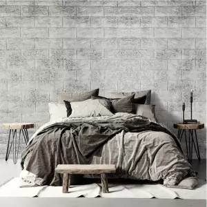 침실 거실 셀프 인테리어 폼블럭 단열벽지 10mm 1mx10m 진그레이 벽돌시트지 보온벽지