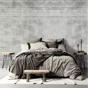 침실 베란다 벽돌무늬 폼블럭 단열벽지 10mm 결로방지 보온 진그레이