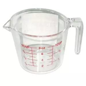조리용 투명 계량컵 250ml 폴리카보네이트 조리도구 주방용품 1개