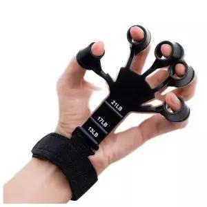 핑거 악력기 손가락 펴기운동 3단 실리콘 손운동 힘조절 장만A668