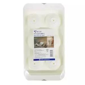 특대형 얼음틀 제빙기 6구 원형 아이스몰드 주방용품 여름음료