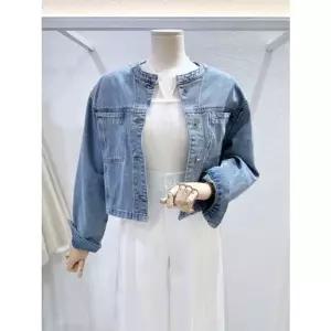 [갤러리아] [LAP]노카라 아웃포켓 데님자켓 (AR1DZS61)