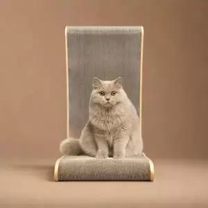 [자작나무 프리미엄] 야오미 우드 와이드 엘 수직 원목 스크래쳐