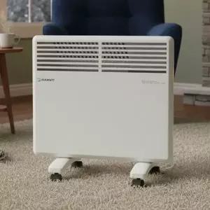 [에이치플러스몰]벽걸이겸용 생활방수 자연대류 무풍 한빛500 스탠드 컨벡션 히터