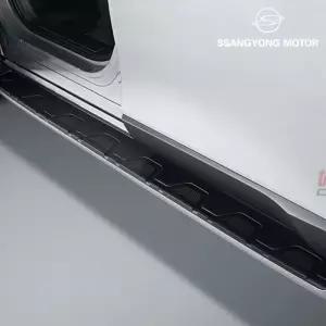 쌍용자동차 KG모빌리티 순정 렉스턴스포츠 칸 고정식 사이드스텝 운전석 조수석