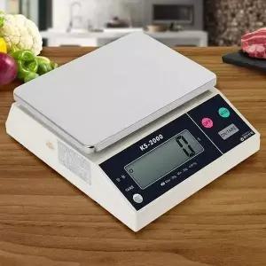 정밀 중량계 KS-2000 디지털 업소용저울 전자 마트