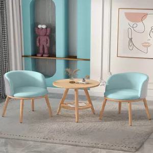 원형 커플테이블 티테이블세트 철제 발코니 부부 원룸 체어 티테이블 2인 파우더