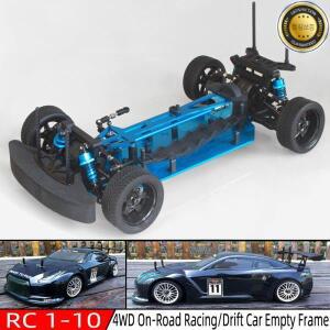 섀시 업그레이드 버전 110 RC 4WD 모델 자동차 온로드 레이싱드리프트 카 빈 프레임 브러시리스 HSP 94123