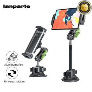Lanparte 자동차 마운트 휴대폰 및 태블릿 거치대 스탠드 360 도 조절 가능 아이패드 액세서리용 흡입 컵