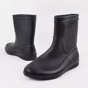 남성용 레인부츠 장마철 고무장화 편안한 데일리 방수화
