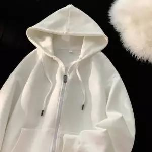 스콕 캐주얼 남성용 카디건 집업 후드 맨투맨 솔리드 빅사이즈 JEN1