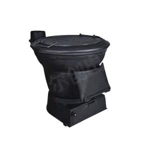 주물 가정용 불멍 캠핑용 펠렛 난로 감성 장작 무쇠