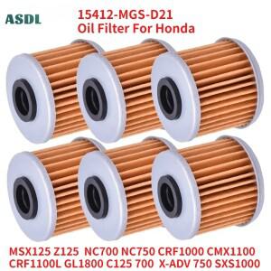 혼다 호환 MSX125 Z125 NC700 CRF1000 CMX1100 GL1800 인테그라 X-ADV SXS1000용 15412-MG 호환S-D21 오일