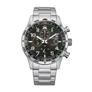 시티즌 CA0790-83E 크로노 파일럿 남성 메탈시계