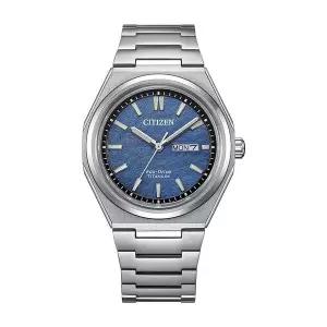 시티즌 AW0130-85L 슈퍼 티타늄 에코드라이브 남성 메탈 시계