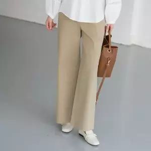 [마담4060]엄마옷 마담4060 [모던베이직]스판코튼와이드팬츠 여성 바지 -RPN2603045-..