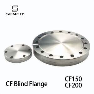 CF150 CF200 고진공 플랜지 블랭크 블라인드 CF 플러그 엔드 캡 스테인리스 스틸304/316L 시스템