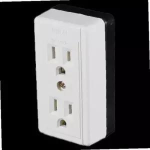 노출콘센트 2구 110V 2P16A 125V SJ-C2503