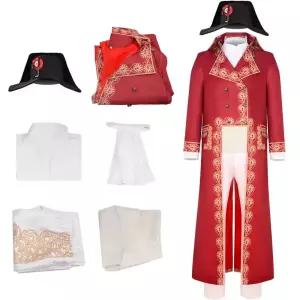 할로윈의상 남성용 나폴레옹장군 프랑스혁명 연극무대 황제제복 코스튬플