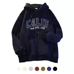 유니바운드 기모후드티 남자긴팔티 플리스 오버핏후드티 커플티